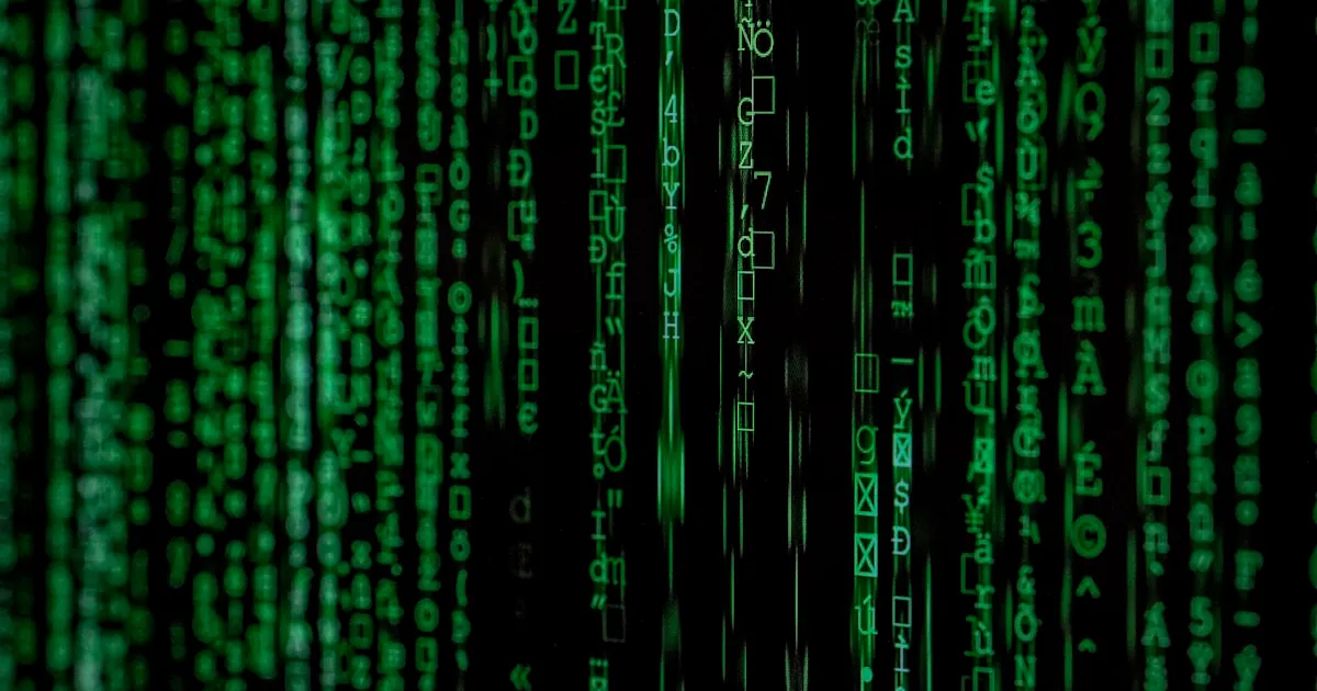 Green computer code on a dark screen representing cybersecurity and anti-blocking techniques