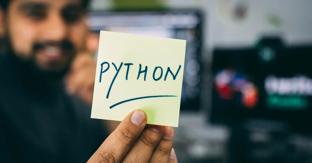 Computer screen showing Python code for a web scraping script